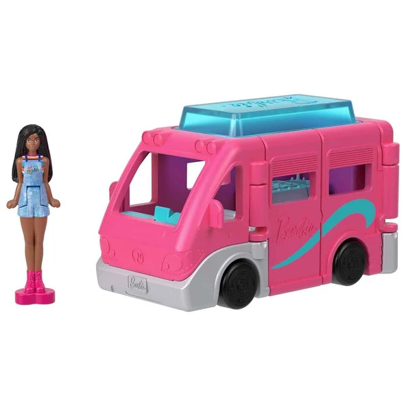Barbie Mini Barbieland Aracı HYF38 HYF39 Rüya Karavanı ürün görseli 1
