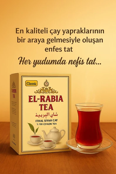 El-Rabia Tea 800 gr Classic ürün görseli 1