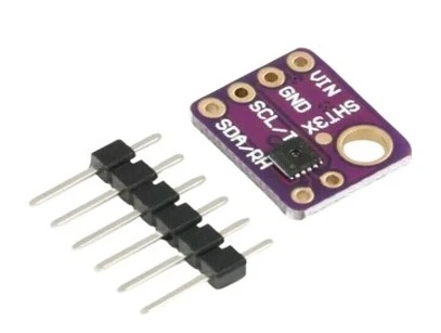 GY-SHT31-D Yüksek Hassasiyetli Dijital Sıcaklık ve Nem Sensörü Modülü I2C Arduino Uyumlu ürün görseli 1