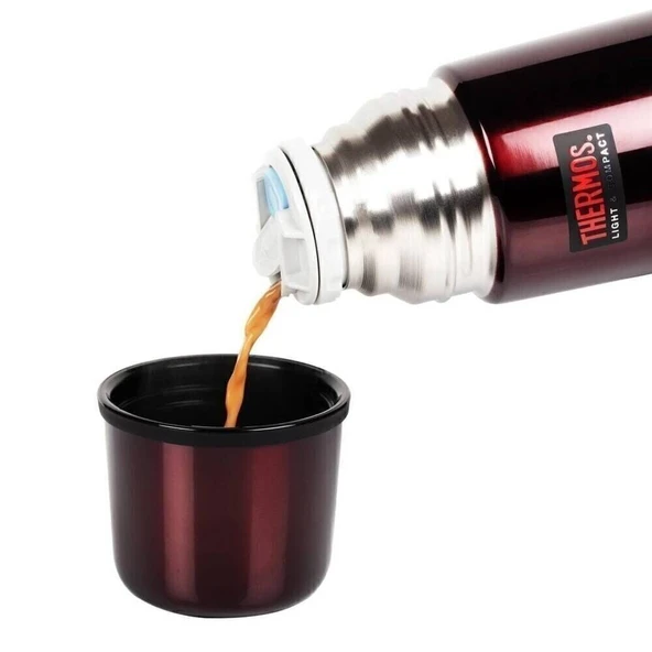 Thermos 500 Light & Compact 0,50L Midnight Red - Resim 4