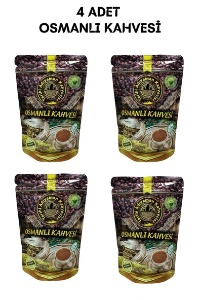 Tarihi Adıyaman Kahvecisi TARİHİ ADIYAMAN KAHVECİSİ OSMANLI 7 KARIŞIMLIYÖRESEL KAHVE 200 GR 4 X 200GR ürün görseli 1