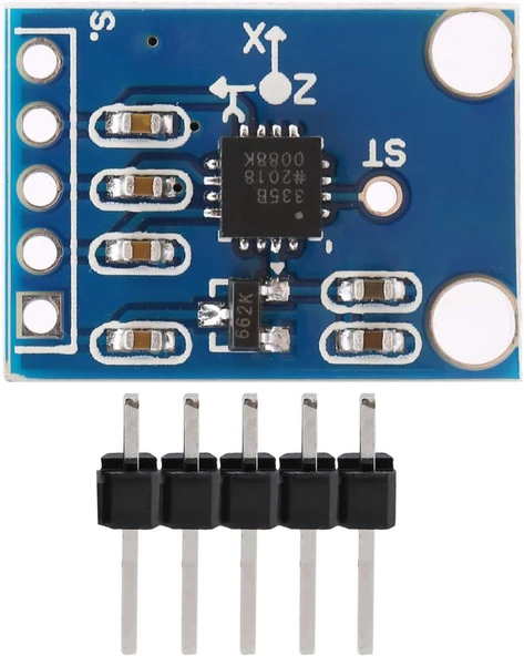 GY-61 ADXL335 3 Eksenli Analog İvmeölçer ve Eğim Sensörü Modülü ürün görseli 1