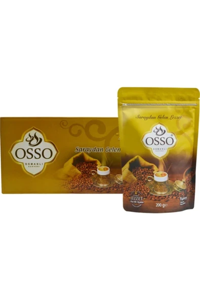 OSSO KAHVE Osso 200 Gr X 24'lü Set Osmanlı Kahvesi (1koli) ürün görseli 1