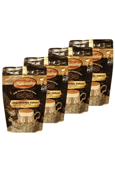 Kahvecibey Sütlü Menengiç Kahvesi 200 gr X 4 Adet ürün görseli 1