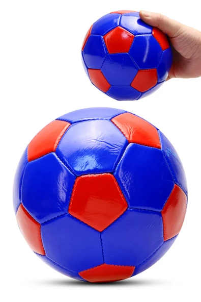 Hentbol Topu Renkli Parlak Katmanlı Çocuk Mini Futbol Topu No:1 İç Mekan Minik Top D02 ürün görseli 1