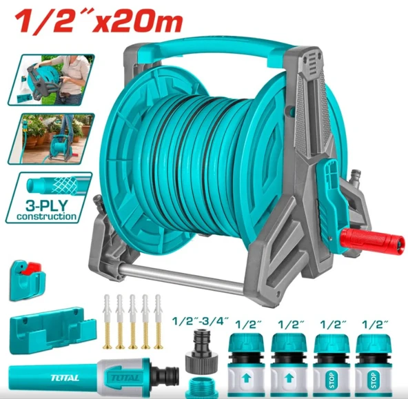 Total 20 Mt 1/2'' Hortum Seti THHR20124 ürün görseli 1
