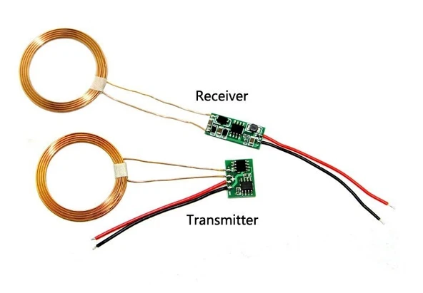 XKT-408 Kablosuz Güç Aktarım ve Şarj Modülü (5V 500mA) - Alıcı Verici Seti ürün görseli 1
