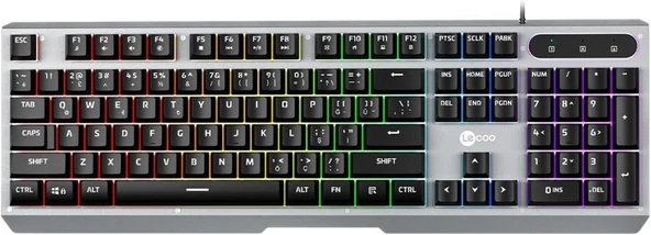 Lenovo Lecoo KB121 RGB Kablolu Oyuncu Klavyesi Outlet ürün görseli 1