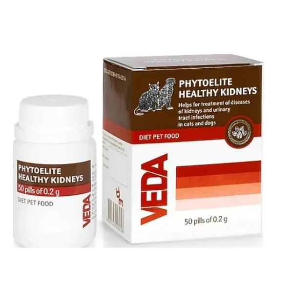 Veda Phytoelite Healthy Kidneys Böbrek ve İdrar Yolu Tamamlayıcı Tablet (50 Adet) ürün görseli 1