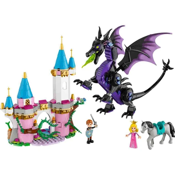 LEGO 43240 Disney Princess Malefiz’in Ejderha Formu - Resim 4