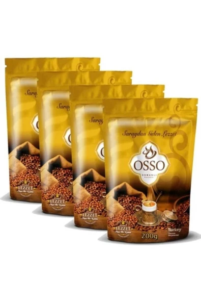 OSSO KAHVE Osso 200 gr X 4'lü Set Osmanlı Kahvesi ürün görseli 1