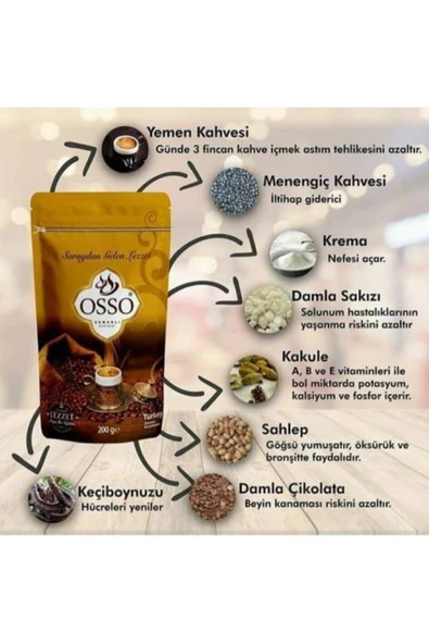 Osso Osmanlı Kahvesi 200 Gr - Resim 2