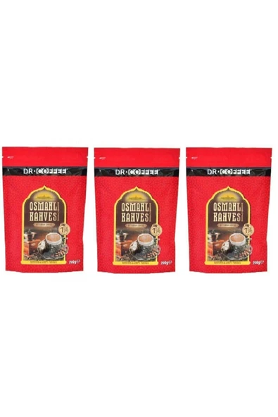 DR. TEA COFFEE Dr.tea Coffee Kahvesi 3x200 Gr 3 Lü Set ürün görseli 1