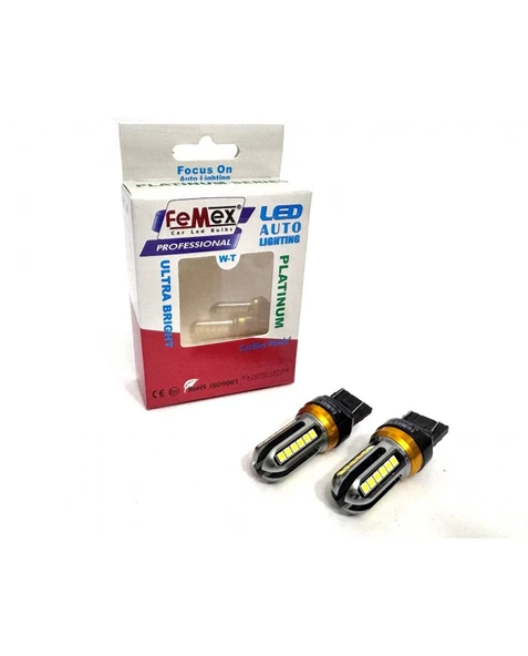 FEMEX Platinum Tek Duy/Çift Duy T20 NoN-Direction 7440/7443 15W  Beyaz ürün görseli 1