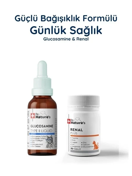 Kedi Multivitamin + Renal Seti – Günlük Vitamin ve Böbrek Destek Paketi ürün görseli 1
