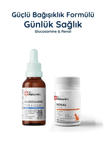 Kedi Multivitamin + Renal Seti – Günlük Vitamin ve Böbrek Destek Paketi ürün görseli 1