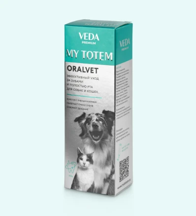 Veda Oralvet Jel 40 ml Kedi ve Köpek Ağız, Diş, Diş Eti Tamamlayıcı Bakım Jeli ürün görseli 1