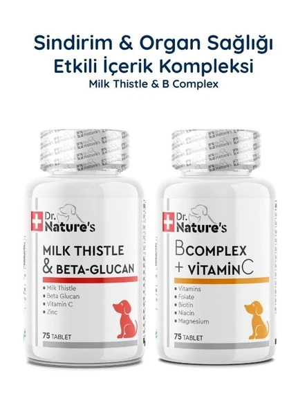 Köpek Milk Thistle + B Complex Seti – Karaciğer ve Enerji Destek Paketi ürün görseli 1