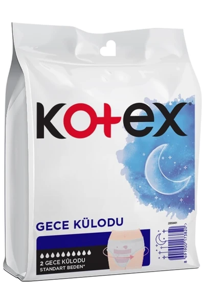 Hijyenik Gece Külodu 2'li ürün görseli 1