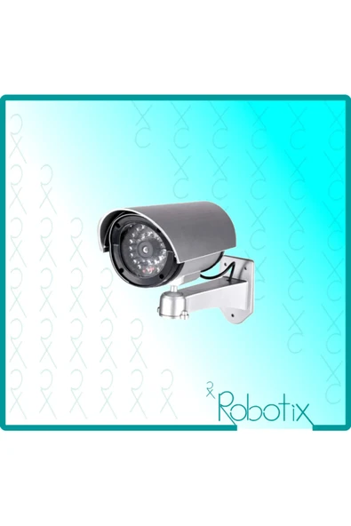 ROBOTİX RB-D11IR-1 Caydırıcı Gri Maket Kamera ürün görseli 1