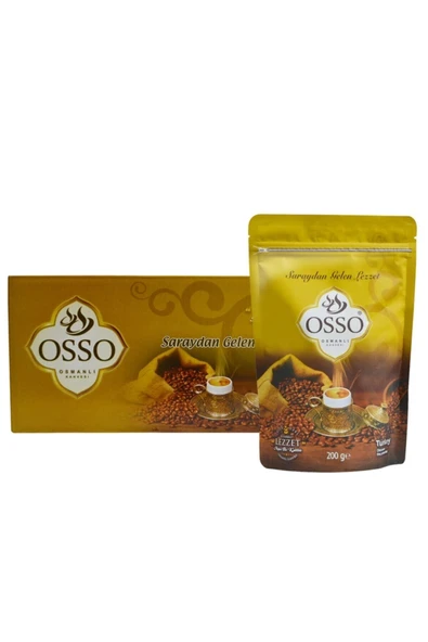 OSSO KAHVE Osso Osmanlı Kahvesi 24x200 gr ürün görseli 1