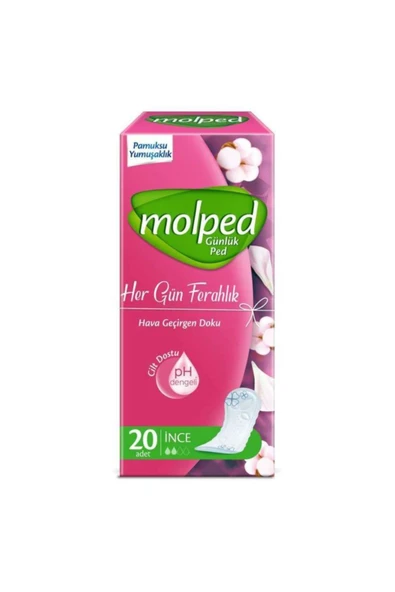 Daily Care Light Deo Fresh 20'li Hijyenik Ped 4lü ürün görseli 1