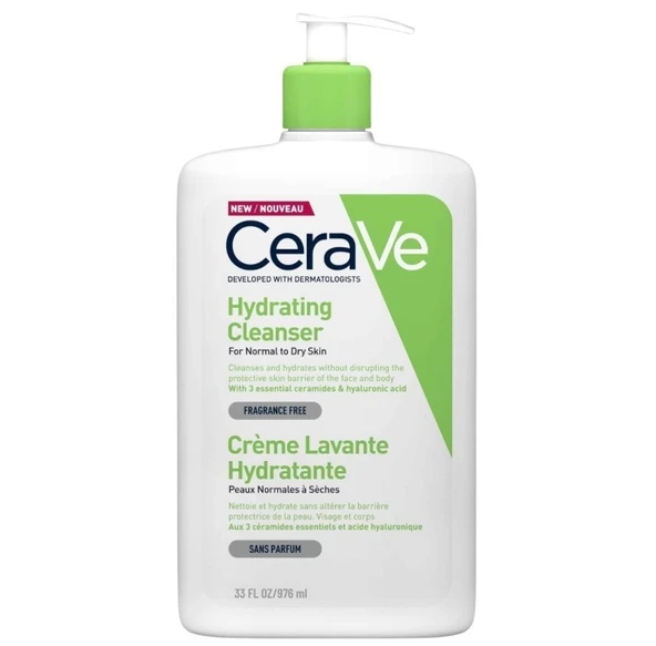 CeraVe Hydrating Cleanser Nemlendiren Temizleyici 976 ml ürün görseli 1