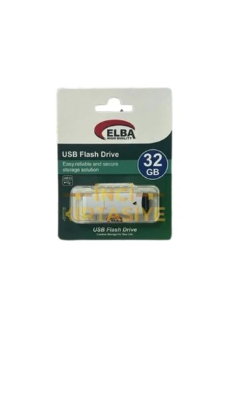 ELBA FLASH BELLEK 32GB USB2.0 MAVI/BEYAZ ürün görseli 1