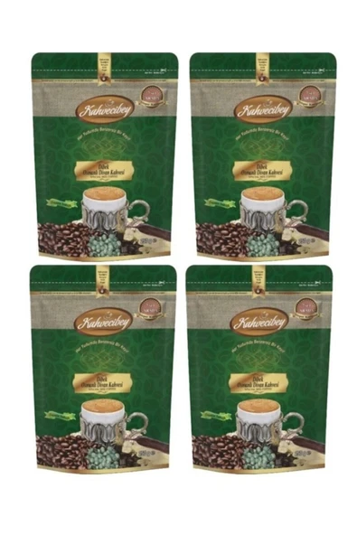 Kahvecibey Dibek Osmanlı Divan Kahvesi 4x 200gr ürün görseli 1
