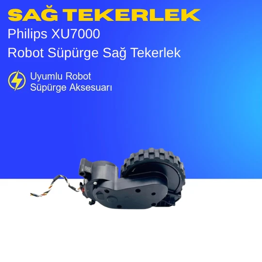 Philips XU7000 Robot Süpürge Sağ Tekerlek - Resim 3