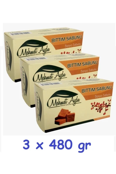 Mehmet Aydın Bittim Sabunu 3 X 480gr ürün görseli 1
