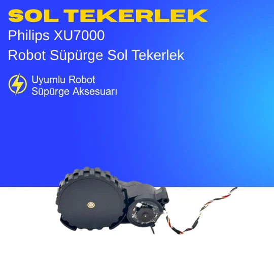 Philips XU7000 Robot Süpürge Sol Tekerlek ürün görseli 1