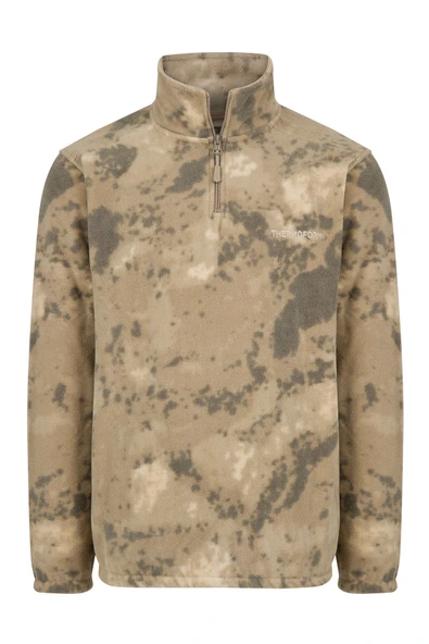 Thermoform Polarline Erkek 1/4 Fermuar Kamuflaj Sweatshirt ürün görseli 1