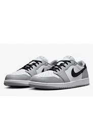Nike  Air Jordan 1 Low Golf Wolf Grey Men's - Resim 7
