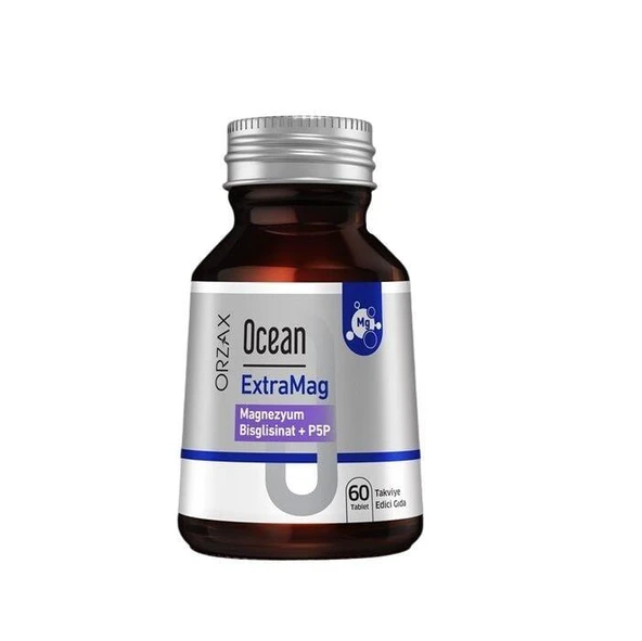 Ocean Extramag Magnezyum Bisglisinat + P5P 60 Tablet ürün görseli 1