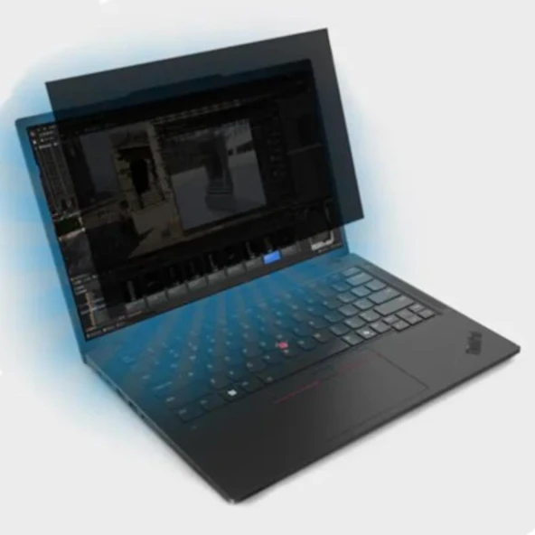 Lenovo 4Z11S57202, Kensington 14.0 inch 1610 MagPro Privacy Screen (K55254WW) T14/T14s Ekran Gizlilik Filtresi ürün görseli 1