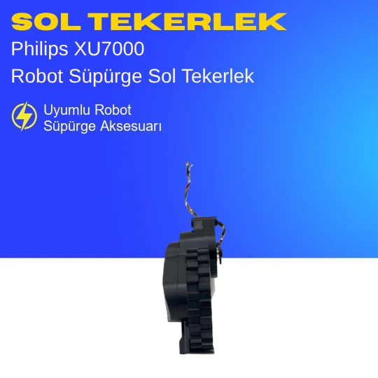 Philips XU7000 Robot Süpürge Sol Tekerlek - Resim 2