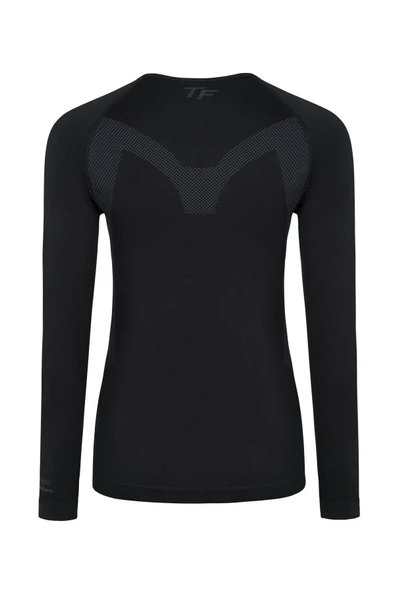 Thermoform Seamless Termal Sweatshirt Siyah - Resim 6