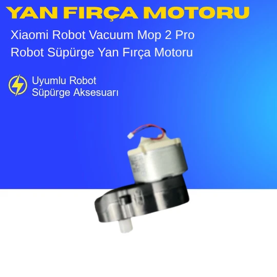 Xiaomi Robot Vacuum Mop 2 Pro Yan Fırça Motoru - Resim 2
