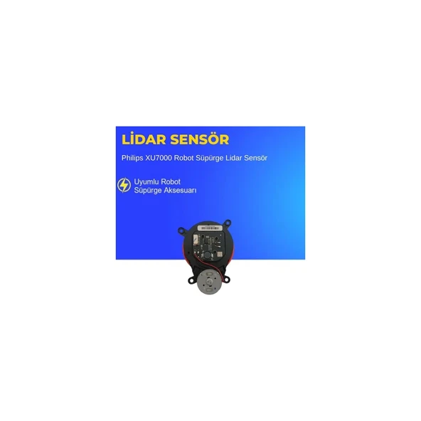 Philips XU7000 Robot Süpürge Lidar Sensör - Resim 3