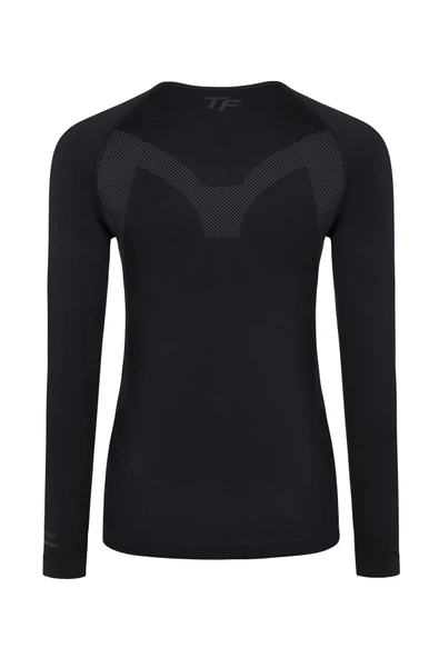 Thermoform Seamless Termal Sweatshirt Siyah - Resim 3