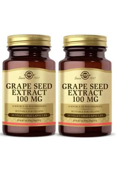 Solgar Grape Se Ed Extract 100 Mg 30 Kapsül 2 Adet ürün görseli 1