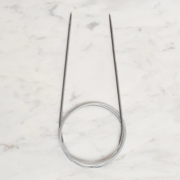 Loren Crafts 2.5 mm Çelik Misinalı Şiş 100 cm ürün görseli 1