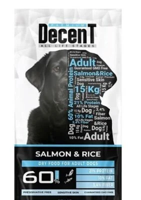 Decent Somonlu Yetişkin Köpek Maması 3 Kg ürün görseli 1