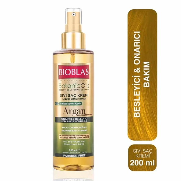 Bioblas Sıvı Saç Kremi Argan 200 ml ürün görseli 1