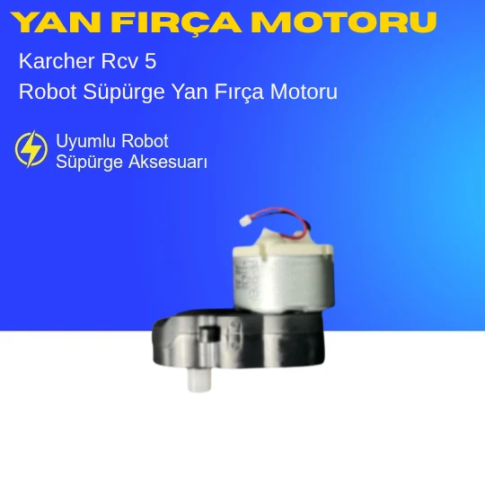 Karcher Rcv 5 Robot Süpürge Yan Fırça Motoru ürün görseli 1