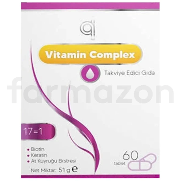 Quality Life Ql Saç Vitamini Hair Vitamin Complex 60 Tablet ürün görseli 1