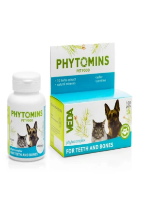 Vedavet Phytomins Teeth & Bones 100 Kapsül/Tablet (Osteogenez ve Dentin Remineralizasyonu) ürün görseli 1