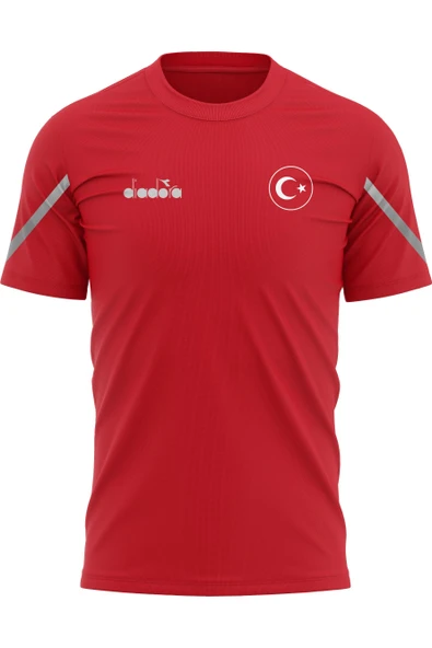 Diadora Alto 25 Milli Takım Antrenman Tişört Kırmızı ürün görseli 1
