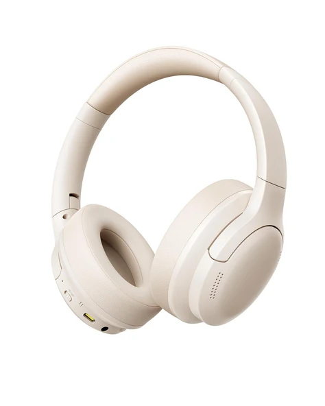Baseus Bass BH1 Lite Kulak Üstü Bluetooth Kulaklık - Beyaz ürün görseli 1